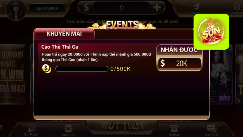 Chương trình ưu đãi hấp dẫn dành cho người chơi trên cổng game