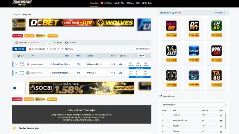 Lý do nên lựa chọn chuyên trang KeoBongVIP